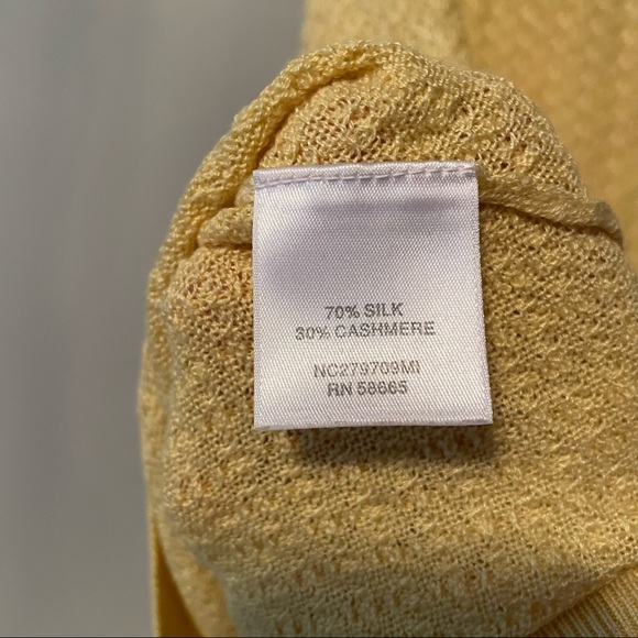 Nordstrom collection sweater vest silk cashmere - Picture 2 of 4